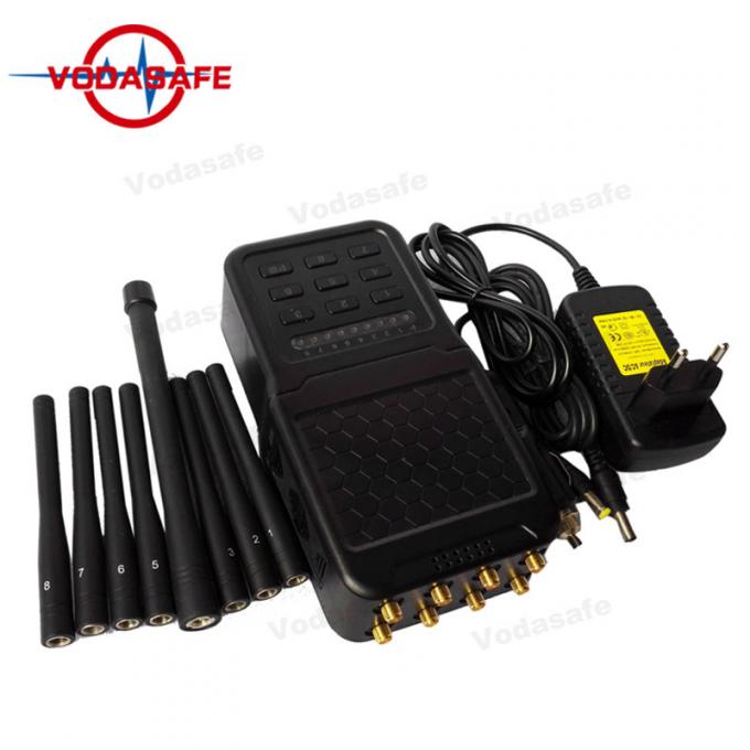 Powerful Battery Anti Jamming Device , GPS Frequency Jammer Omni Directional Antenna