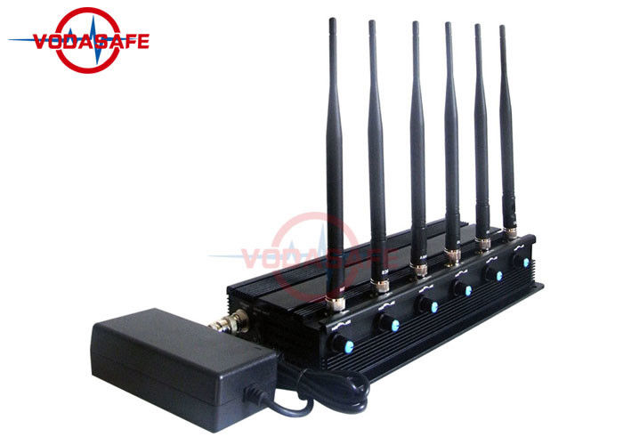Phone GPS Network Jamming Device 16 Watt Total Output Adjustable