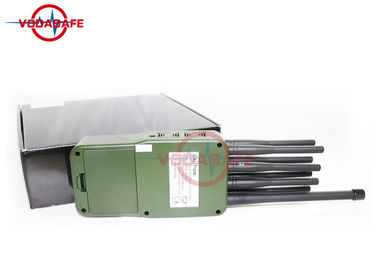 Portable cell phone signal jammer | 650MHZ / 750MHZ Prison Jammer CDMA / Wifi Cellphone Jammer With 14 Antennas