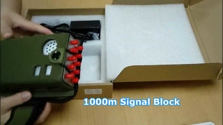 High Power Mobile Phone Signal Jammer 10 Antennas Portable new