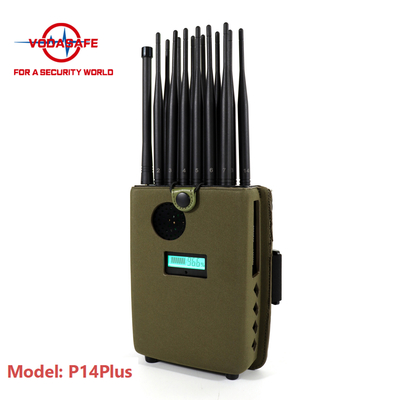 Vodasafe 2G 3G 4G 5G Mobile Phone Signal Jammer Compact Size 14 Bands Jammer Block