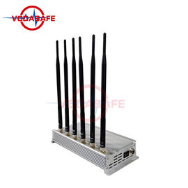 4G Bluetooth Wifi Signal Jammer 100V - 240V Power Supply Sweep Jamming Type
