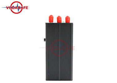 2G 3G GPS Portable Signal Jammer Average Outputting Power 27dBm Each Band