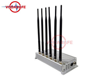Wifi / Bluetooth 2.4G Network Signal Jammer External Omni Directional Antennas 50m Coverage Range