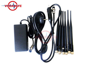 16W Fixed Indoor Mobile Phone Signal Jammer 50m Coverage Range Easy Operation