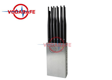 5 - 30m Cover Radius Mobile Phone Signal Jammer , Compact Size Portable Phone Jammer