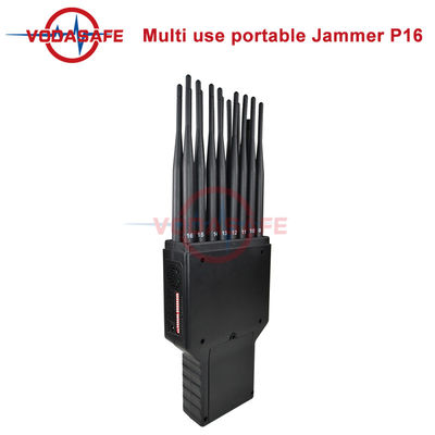 Good Cooling System Portable GPS Signal Jammer Jamming For XM Radio/Gpsl1/RF433/315