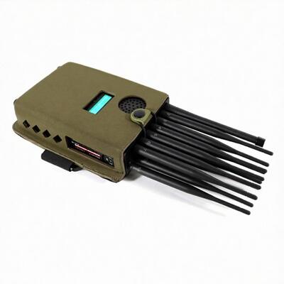 Buy WiFi Cell Phone Signal Jammer 14 Watts Build In 12000mAh Battery online manufacture