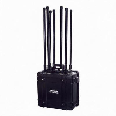 buy 20 - 100m Cover Radius Bomb Cellular Signal Blocker , Wifi Blocker Jammer Good Cooling System online manufacture