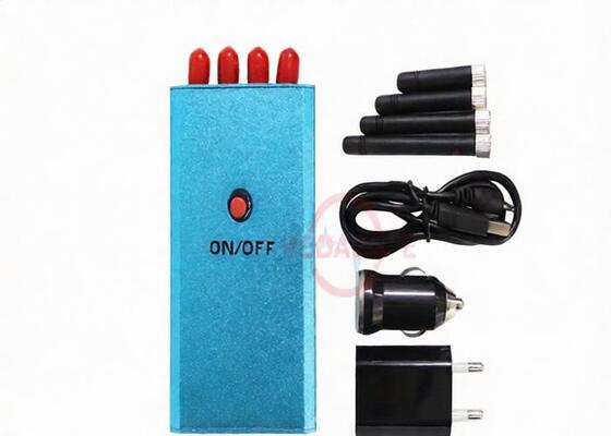 Buy Four Antennas Cell Phone Frequency Jammer , Mobile Phone Jammer Effective Up To 10m online manufacture