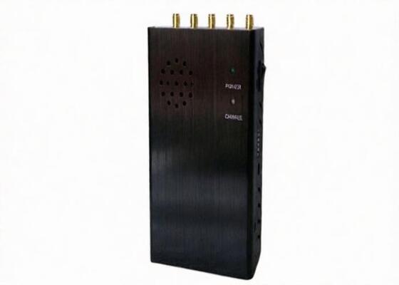 buy Easy Carrying Portable Signal Jammer 5 Antennas 2 - 20m Shielding Radius online manufacture