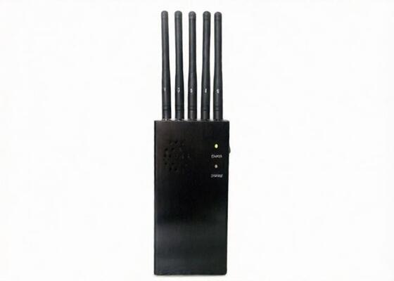 Buy Five Antennas Portable Signal Jammer Europe Style Cover Radius 2 - 20m online manufacture
