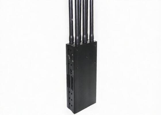 Buy Black Shell Wifi Signal Jammer Six Antennas Rechargeable Powerful Battery For Outdoors online manufacture