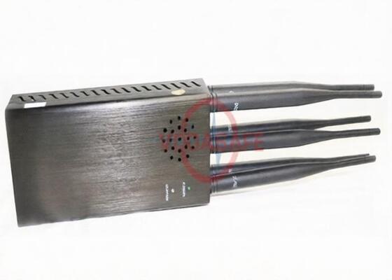 Buy Portable Wireless Signal Jammer Device 4G WiMax 2620 - 2690MHz 6000mAh / 7.4V Battery online manufacture