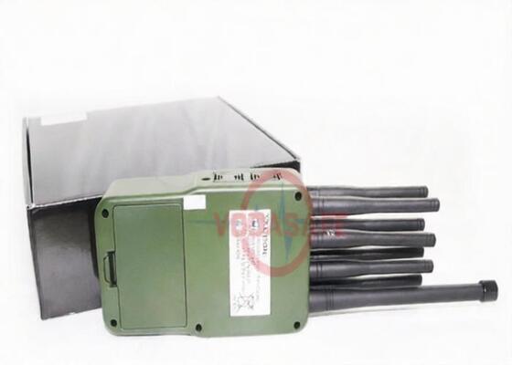 Buy 20m Coverage Portable Cell Phone Jammer Wifi 2.4G 5.8G Sweep Jamming Type online manufacture