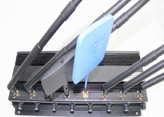 Buy 8 - Way High Range Mobile Jammer , Mobile Phone Blocker Jammer Upgraded Version online manufacture