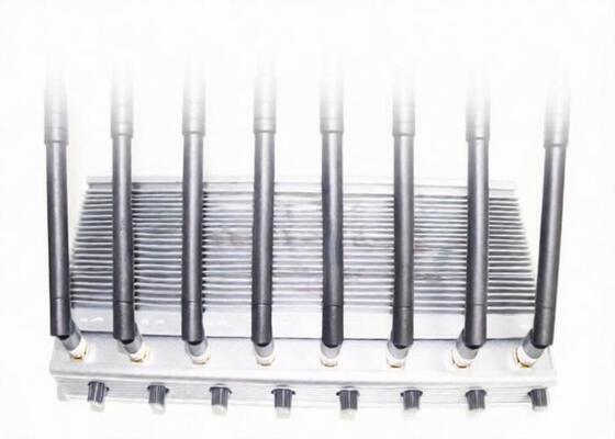 buy Eight Way Desktop Cell Phone Jammer Kit WiFi 2.4G 4G 2600MHz For Gallery online manufacture