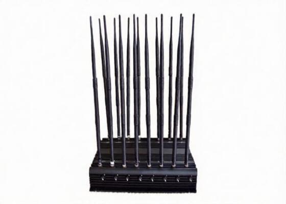Buy Wireless Camera Network Signal Jammer 1.2G 2.4G 5.8G 16 Antennas Signal Blocker online manufacture