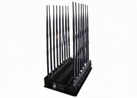 Buy 16 Channels Mobile Phone Signal Jammer Adjustable Working Range High Efficiency online manufacture