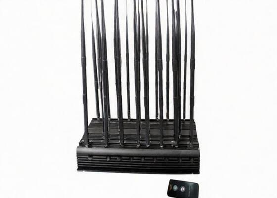 Buy 47W 18 Antennas Mobile Phone Signal Jammer All In One Design Non Stop Working online manufacture