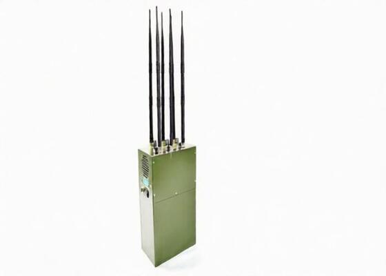 Buy 6 Frequency UHF VHF Jammer , Manpack Jammer Signal Blocker Secure Design online manufacture