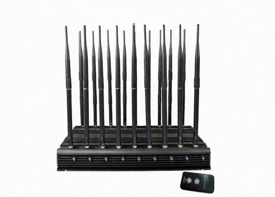 Buy 18 Antennas Mobile Phone Signal Jammer With Built - In 5 Cooling Fans online manufacture