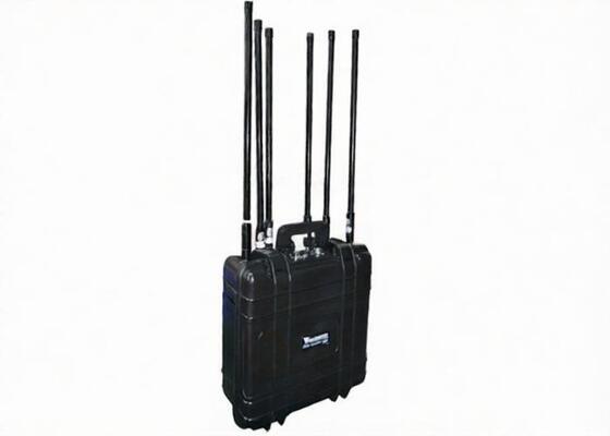 Buy Light Weight 80W High Power Mobile Phone Blocking Device WIth Pelican Draw Bar Box Case online manufacture