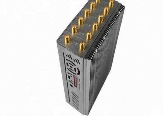 Buy Portable Mobile Phone Signal Jammer 12 Antennas Working 30m With 10000mAh Battery online manufacture