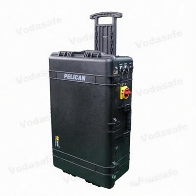 Buy Pelican Draw Bar Box Mobile Phone Signal Jammer With Eight Bands Signal Blocking online manufacture