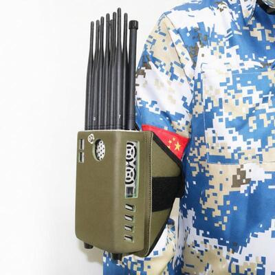 buy 12 Bands 5G 4G 3G Wifi GPS Tracker Portable Signal Jammer 12Walt 30meter Jamming Range online manufacture
