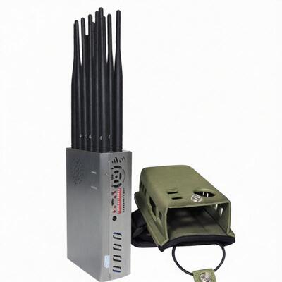 Buy 12W 10000mAh Portable Signal Jammer Blocker Nylon Case 2.5dbi  For 5G 4G 3G online manufacture