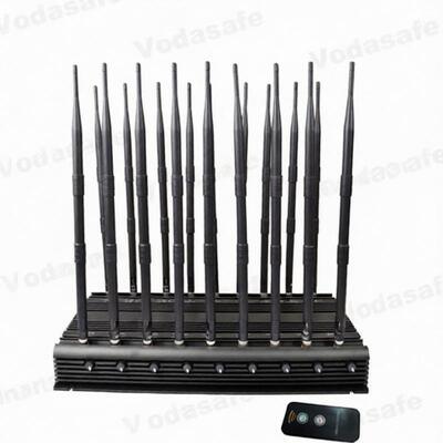 buy GPS Lojack 47w Signal Jammer Blocker 3dBi 18 Bands Purple Horn X18 online manufacture