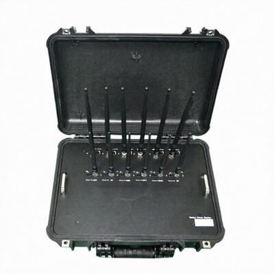 Buy 10-80m 86 Watt Portable Signal Jammer 12 Bands UHF VHF For 2 3 4G online manufacture