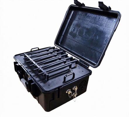 Buy ICNIRP 86 Watt Portable Signal Jammer 2.4G 5G UHF VHF WIFI Signal Blocker online manufacture