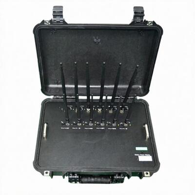 Buy CDMA GSM 86W Portable Signal Jammer 2G 3G 4G AC110V Cell Phone Signal Blocker online manufacture