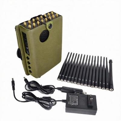 Buy ICNIRP 12000mAh Handheld Signal Jammer 2G 3G 4G 16W 6 Antennas DC12V online manufacture