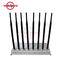 Customized Frequency Wifi Signal Jammer GSM CDMA 3G 17W Total 1 - 3W Each Band