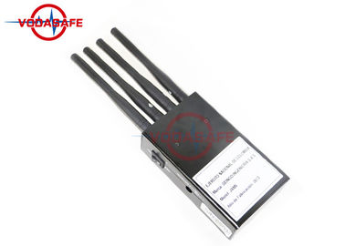 Mobile Phone Portable Signal Jammer WiFi 2400 - 2500MHz Shielding Distance 5 - 20m