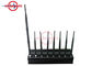 3kg Weight Network Signal Jammer Six Way With Two Frequency Segment Settings