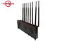 Custom Frequency Network Signal Jammer 24 / 7 Hours Working Bluetooth 2.4G 2400 - 2500MHz