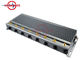 Aluminum Casing 46W Mobile Phone Signal Jammer With 8 Way Signal Output Blocking