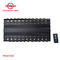 80m Stationary Cell Signal Disruptor GSM 3G 4G 5G Mobile Phone 22 Bands 46w